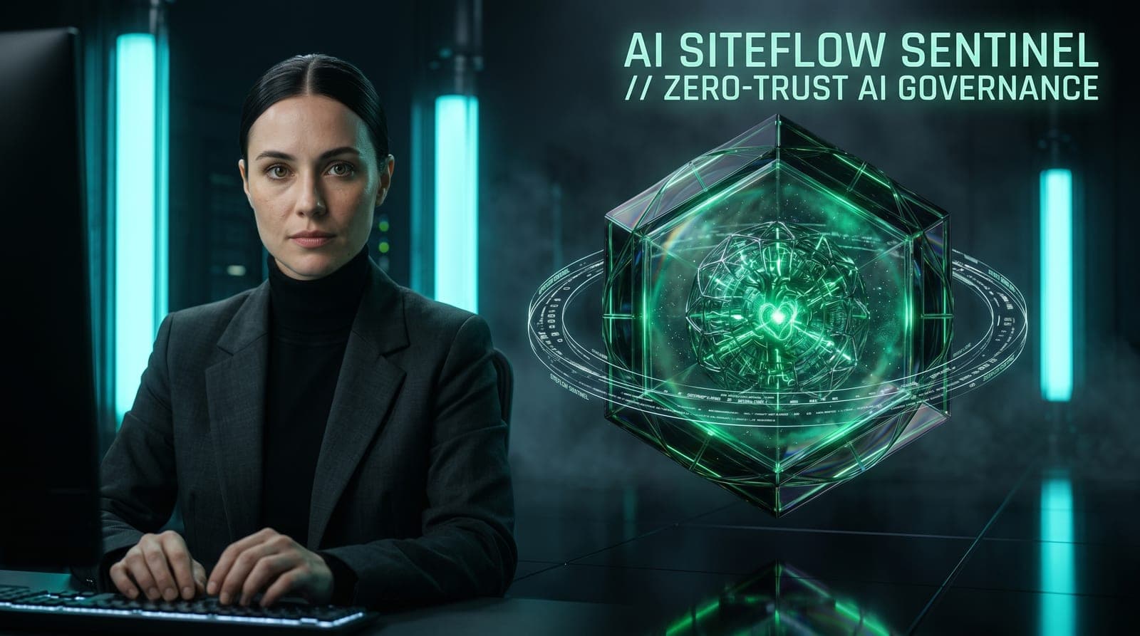 AI Sentinel // Zero-Trust AI Governance